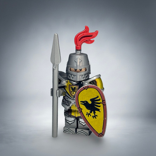 Crow Knight Minifigure Armored Castle Warrior