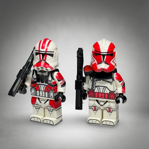 Grey and Styles Clone Troopers Star Wars Minifigures