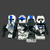 501st Clone Trooper Minifigures Star Wars Scout Trooper Galactic Marine Pilot
