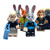 Zootopia Minifigure Set of 8 Judy Hopps Nick Wilde Mayor Lionheart