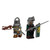 Knight Minifigure Set of 8 Castle Warriors with Spears Swords and Shields