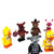 Five Nights at Freddy's Minifigures 8-Figure Set Freddy Fazbear