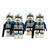 Retro Syle Clone Troopers 501st Legion Minifigures Set of 4