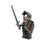 Knight Minifigure Set of 8 Castle Warriors with Mace Swords Pikes and Shields