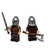 Knight Minifigure Set of 8 Castle Warriors with Crossbow Spear Swords Pikes and Shields