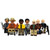 Breaking Bad Minifigures Walter White Gus Fring Hank Tuco Salamanca Mike Hector