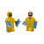 Walter and Jesse Breaking Bad Minifigures Hazmat Suits