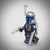 Jango Fett Minifigure Mandalorian Bounty Hunter (Purple)