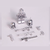 Steel Legion - 2020 Style Clone Trooper Minifigure Star Wars Silver Clone