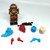Rebel Battle Pack - Endor Soldier, Sullust Trooper, Urban Commando, Vanguard Minifigures with Alien Expansions