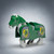 Grey Horse Minifigure with Dragon Knight Castle Armor