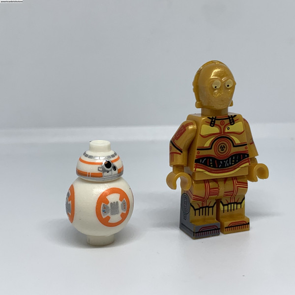 C-3PO and BB-8 Minifigures Star Wars The Force Awakens Droids