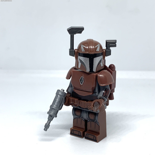 Mandalorian Death Watch Minifigure Star Wars Mando (Brown Armor)
