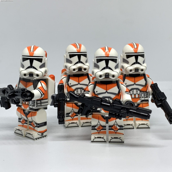 212th Jet Trooper Minifigures Star Wars Clone Trooper Minifigures Utapau
