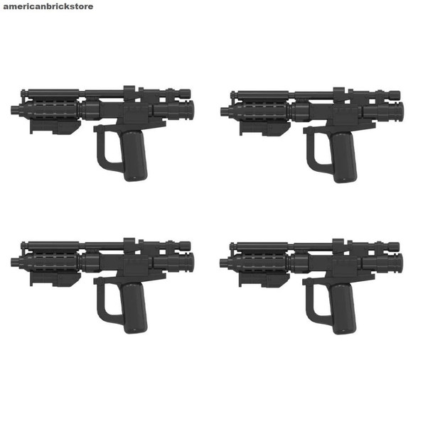 4 E-5 Blasters for Star Wars Battle Droid Minifigures