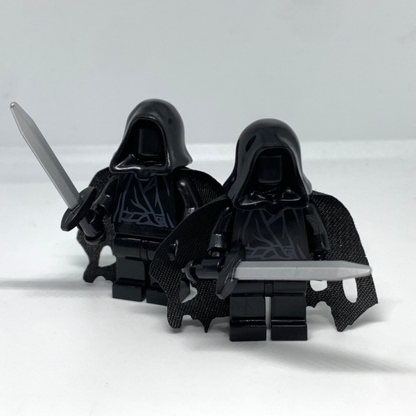 2 Nazgul Ringwraith Minifigures Dark Rider Lord of the Rings