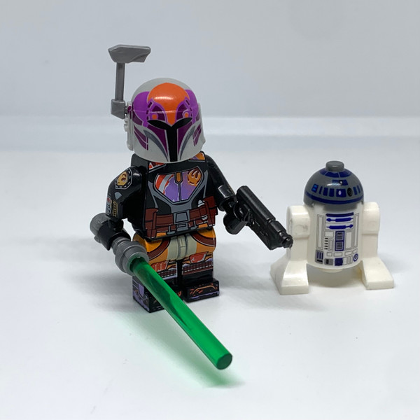 Sabine Wren Star Wars Minifigure Ahsoka Show Mandalorian