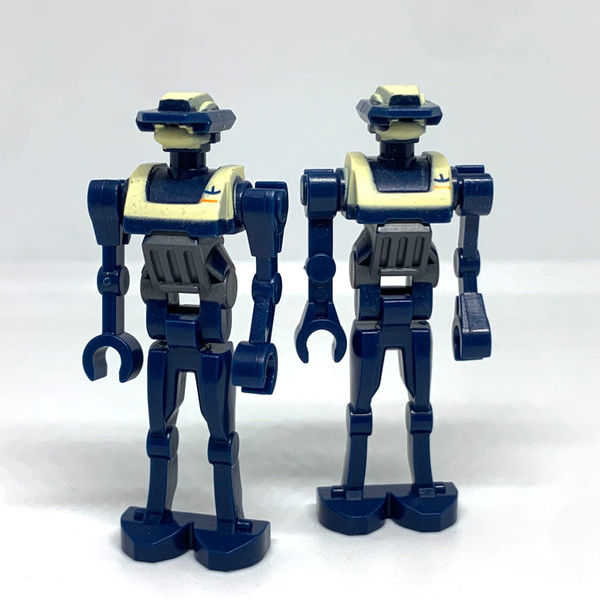 2x Tactical Droid Minifigures Star Wars The Clone Wars