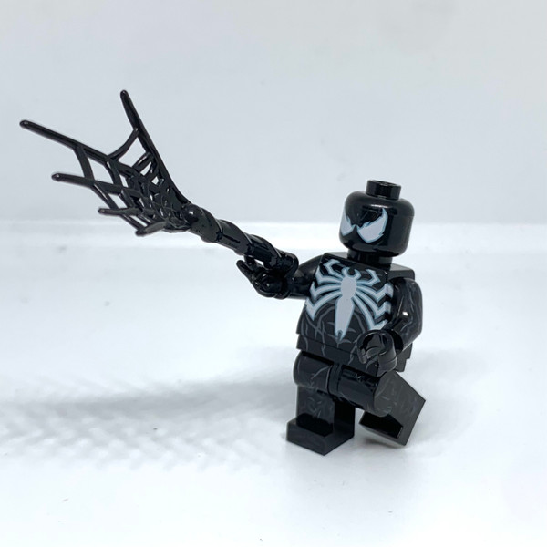 Spider-Man Symbiote Suit Minifigure Marvel Superhero