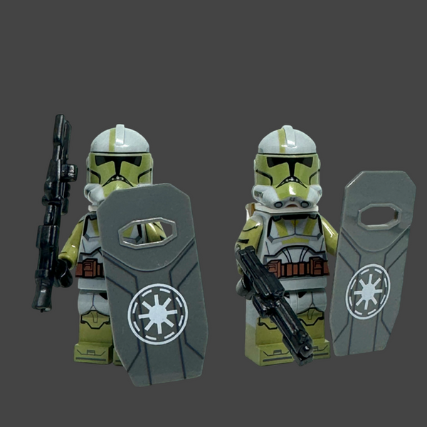 Doom Squad Clone Trooper Minifigures - Star Wars Riot Troopers