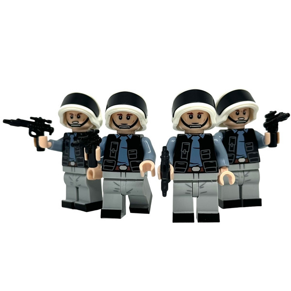 Rebel Fleet Trooper Minifigures Tantive IV A New Hope Rebel Navy Soldiers
