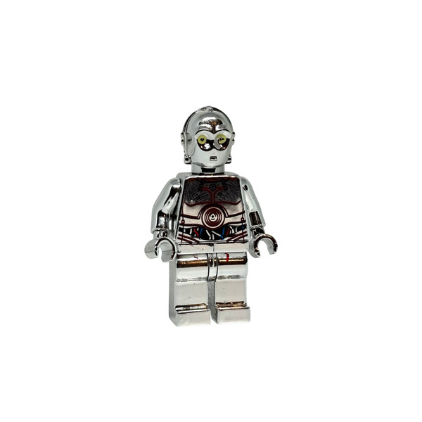 TC-14 Chrome Silver Protocol Droid Minifigure Phantom Menace
