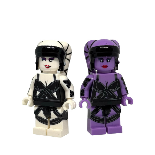Twilek Dancer Minifigures Jabba's Palace Purple and White