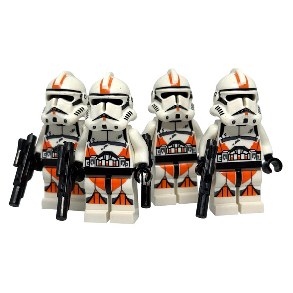 Retro Syle Clone Troopers 212th Legion Minifigures Set of 4