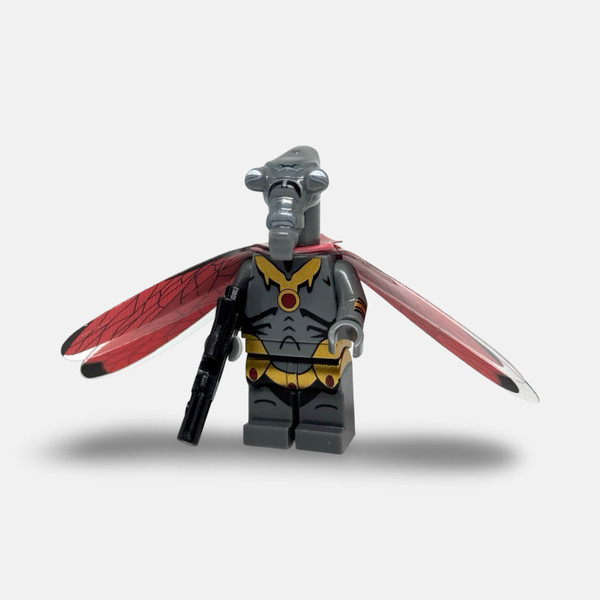 Geonosian Zombie Minifigure (Retro print) Star Wars the Clone Wars
