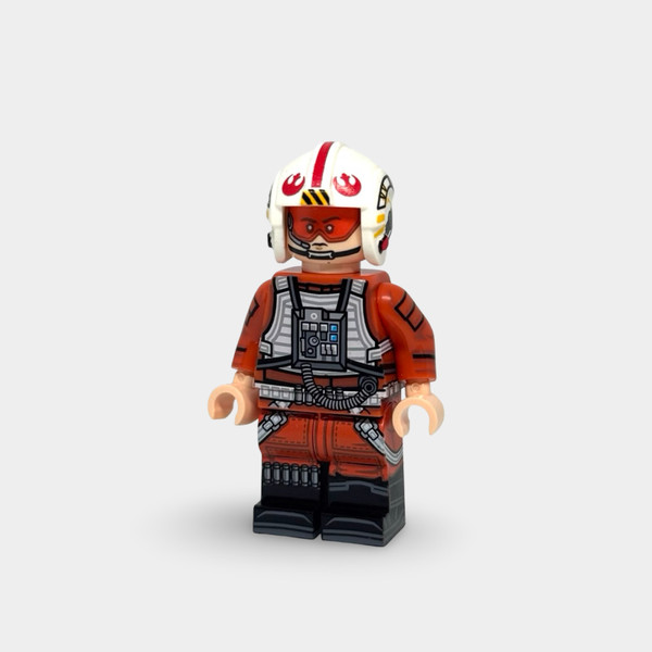 Colonel Ward Rebel Pilot Minifigure Star Wars Mandalorian