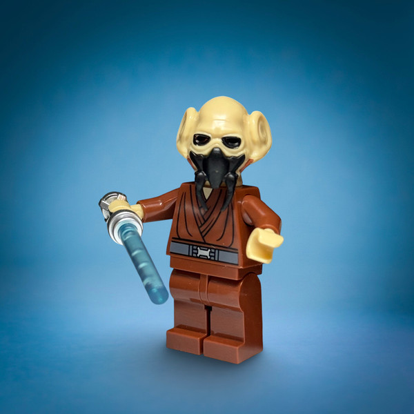 TCS Plo Koon Retro Style Star Wars Jedi Master Minifigure