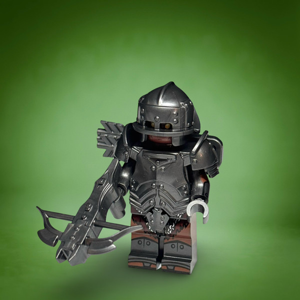 Lord of the Rings Uruk-hai Minifigure Orc Warrior C