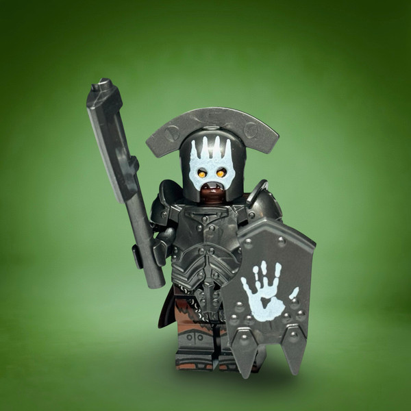 Lord of the Rings Uruk-hai Minifigure Orc Warrior D