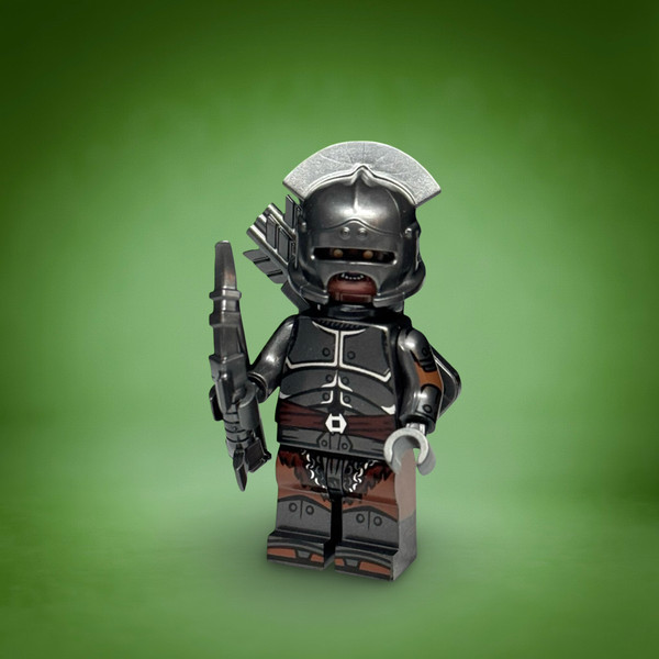 Lord of the Rings Uruk-hai Minifigure Orc Warrior G