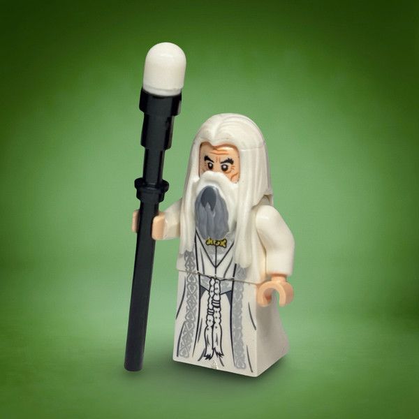 Saruman the White Minifigure Lord of the Rings