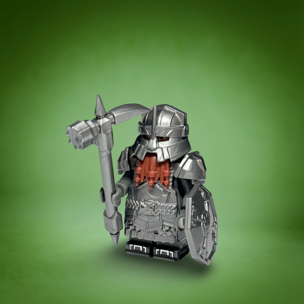 Dwarf Warrior Minifigure Lord of the Rings A