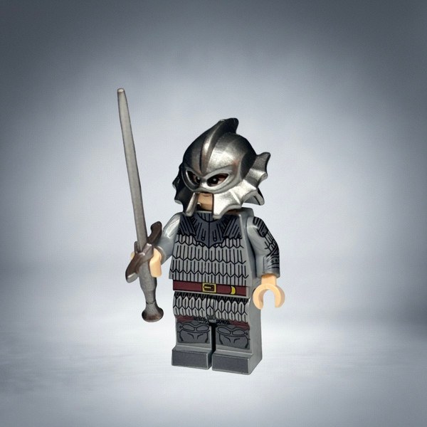 Fantasy Castle Knight Minifigure with Sword