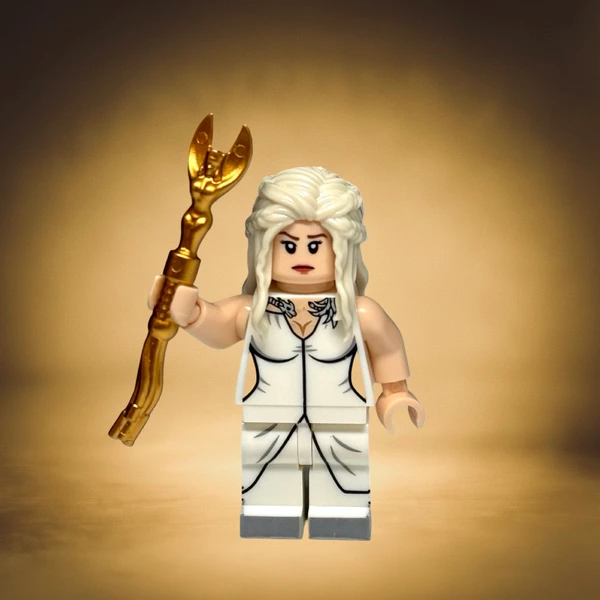 Daenerys Targaryen Minifigure Game of Thrones (White Dress)