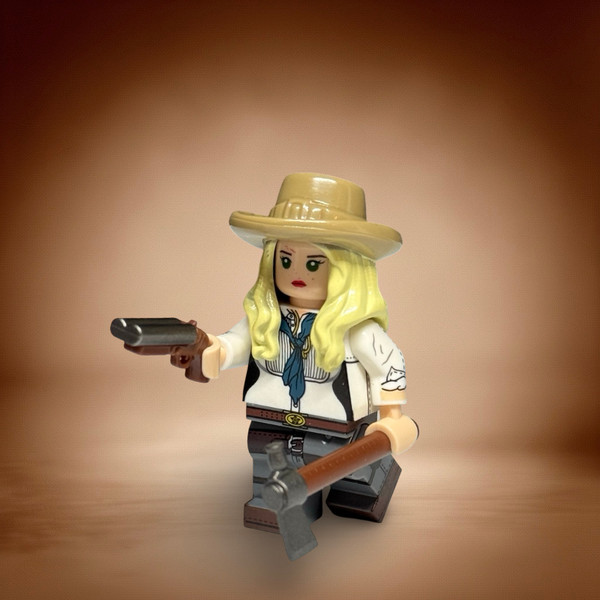 Western Cowgirl Minifigure Red Dead Redemption