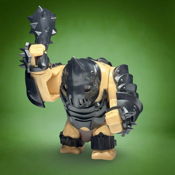 Armored Stone Troll Minifigure Lord of the Rings Mordor (A)