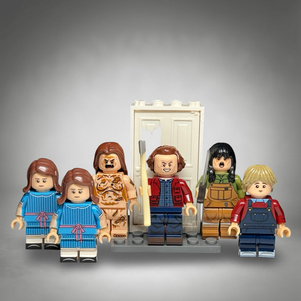 The Shining Minifigure Set Jack Wendy Danny Torrance Horror Movie