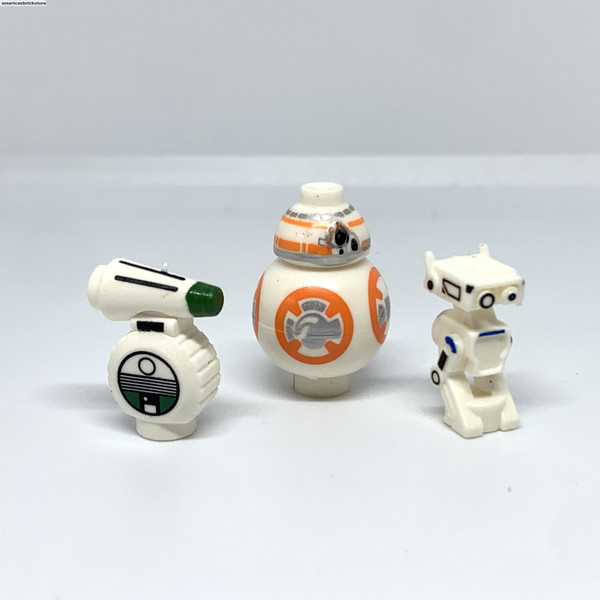 BB-8, D-O, BD-1 Droid Minifigures Star Wars The Force Awakens / Rise of Skywalker Droids