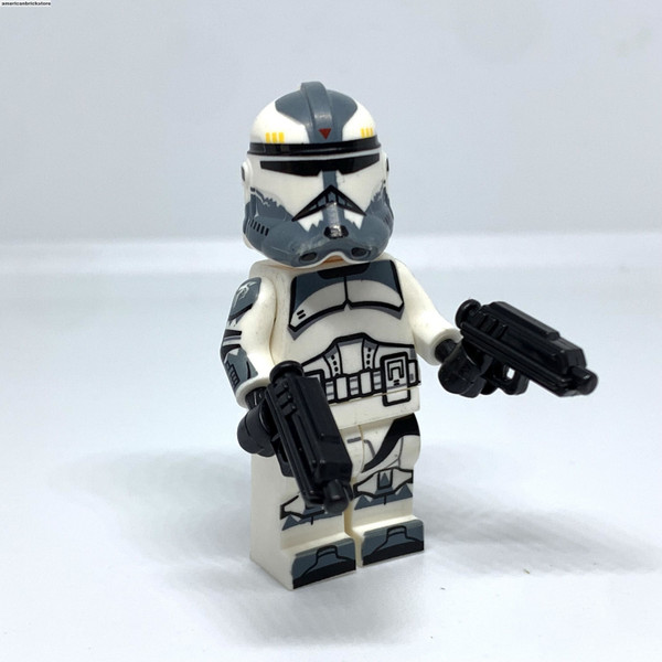 Clone Commander Wolffe Minifigure Star Wars Wolfpack Clone Trooper