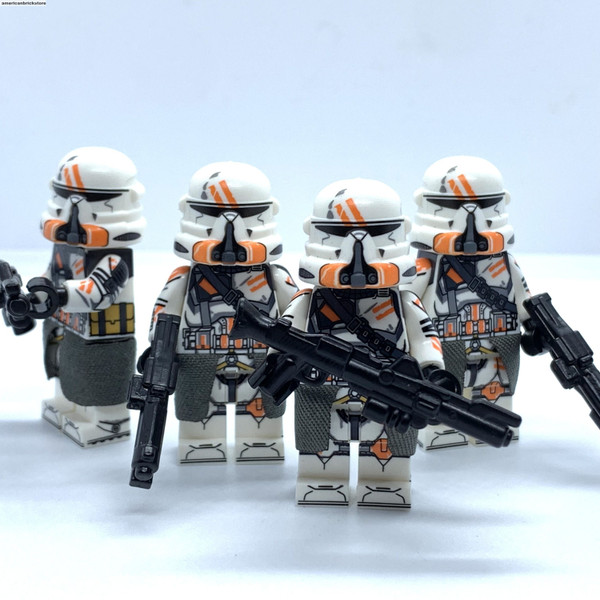 212th Airborne Trooper Minifigures Star Wars Clone Trooper Minifigures Utapau