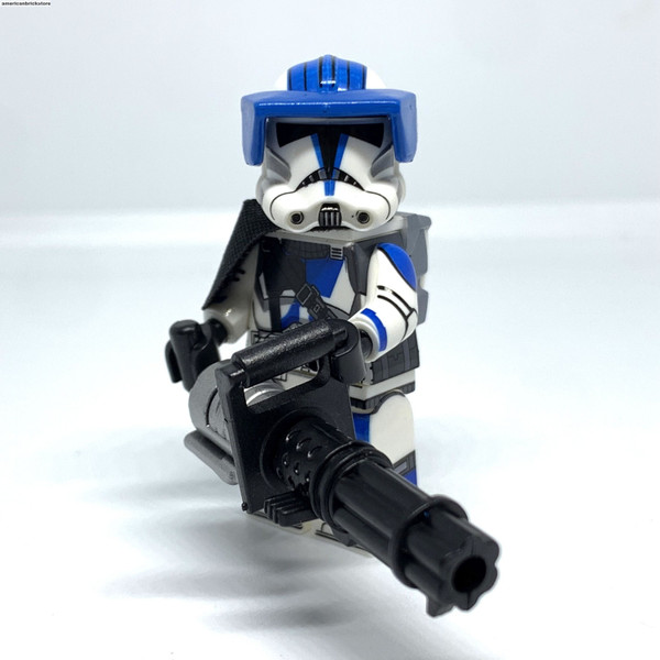 501st Heavy Trooper Minifigure Star Wars Clone Trooper Minifigure