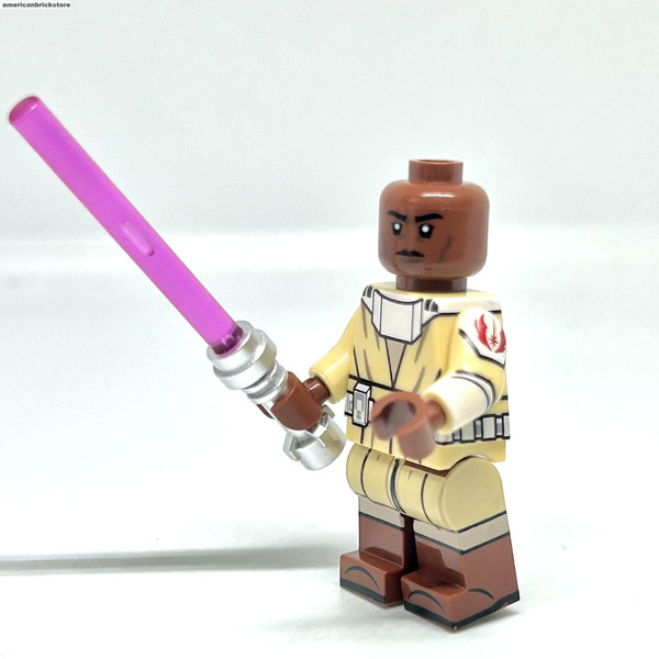 Mace Windu Minifigure Star Wars Clone Wars Jedi