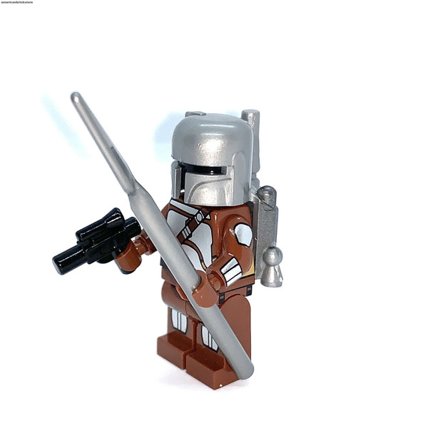 Classic Mandalorian Minifigure Star Wars Din Djarin Mandalorian Bounty Hunter