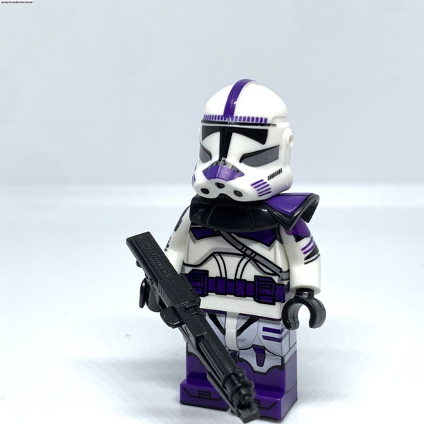 187th Heavy Clone Trooper Minifigure Star Wars Clone Trooper Minifigure