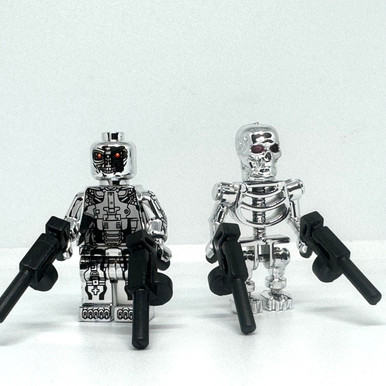 Terminator Lego Set Gobricks MOC Terminator Mainan Pendidikan Blok