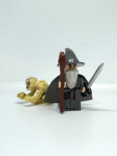Lego Gandalf The White Staff Gandalf The Grey Minifigure Lord Of